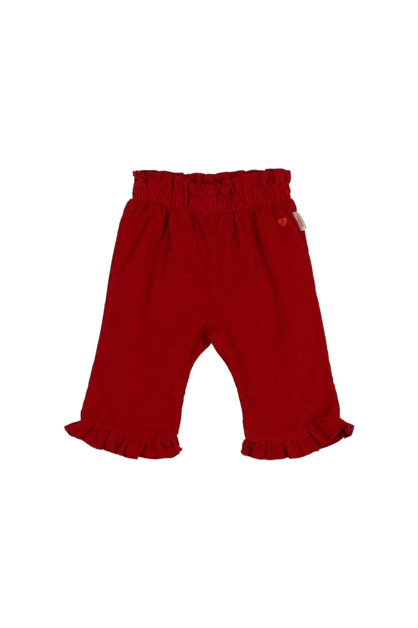 BB soft velour pants - Cherry van Búho | Kids Conceptstore Le Fanfare