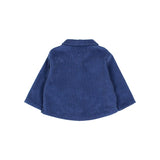 BB soft velour shirt - Marine van Búho | Kids Conceptstore Le Fanfare