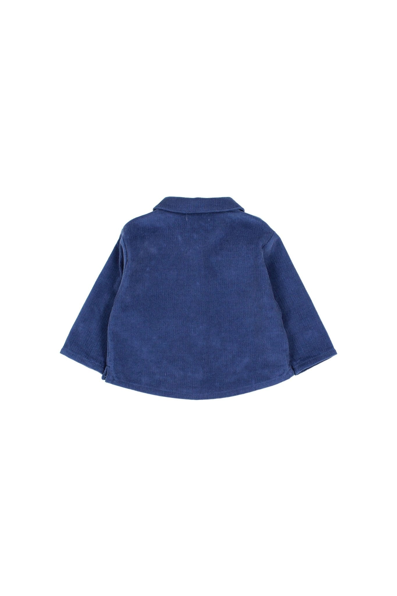 BB soft velour shirt - Marine van Búho | Kids Conceptstore Le Fanfare