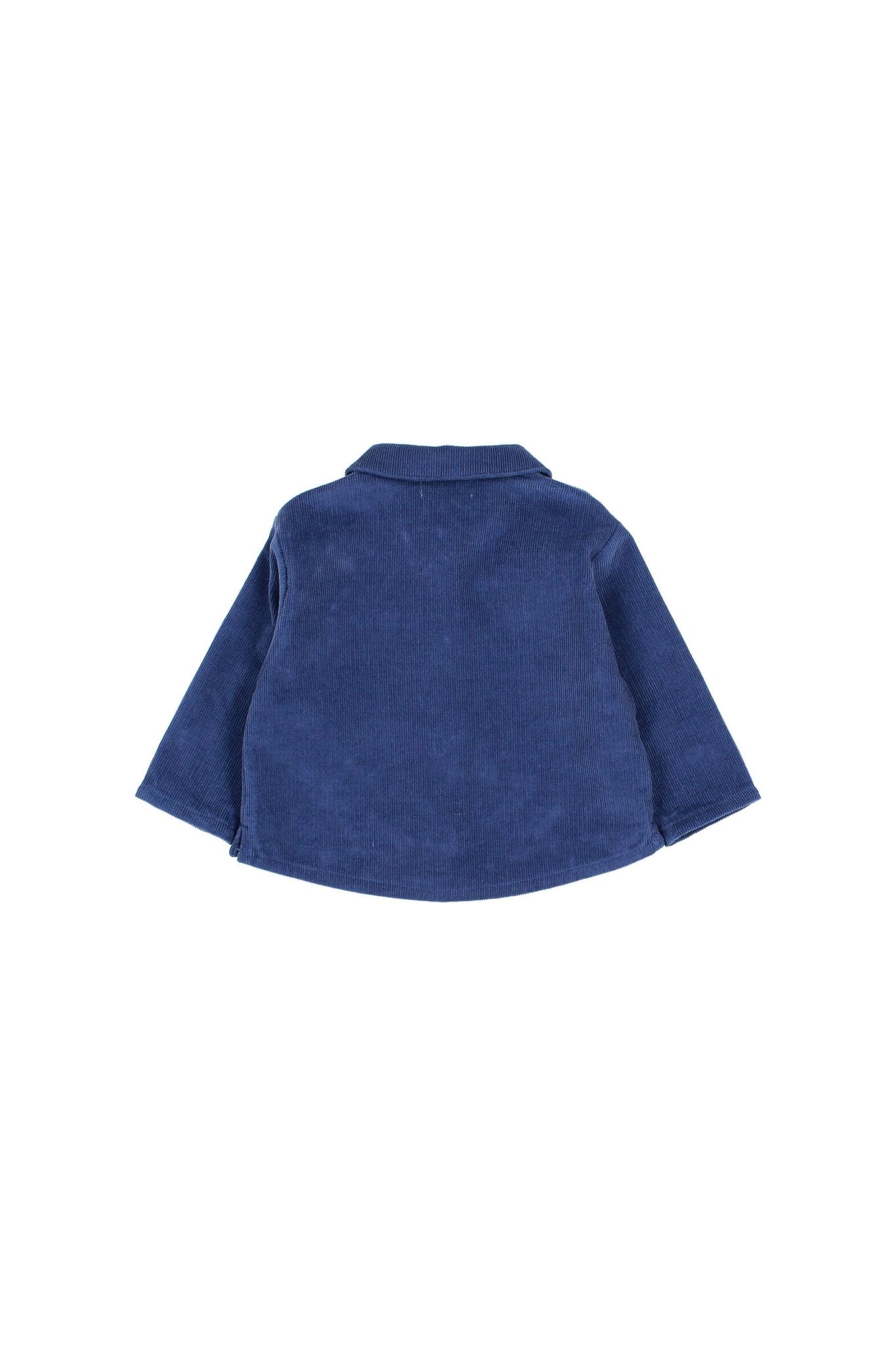 BB soft velour shirt - Marine van Búho | Kids Conceptstore Le Fanfare