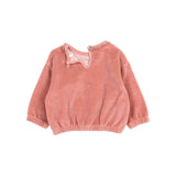 BB velvet sweatshirt - Peony van Búho | Kids Conceptstore Le Fanfare