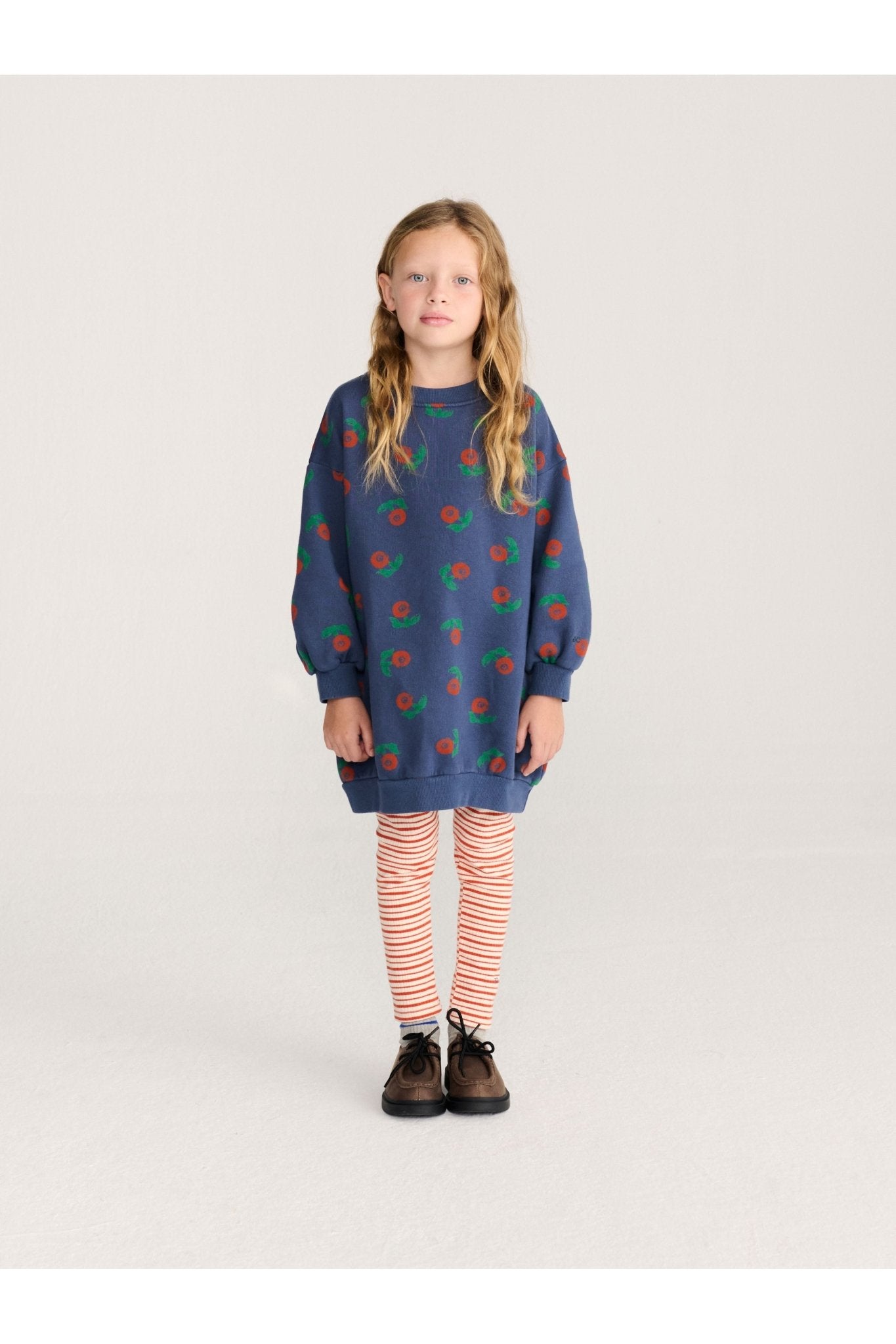 BC red stripes leggings - Offwhite van Bobo Choses | Kids Conceptstore Le Fanfare
