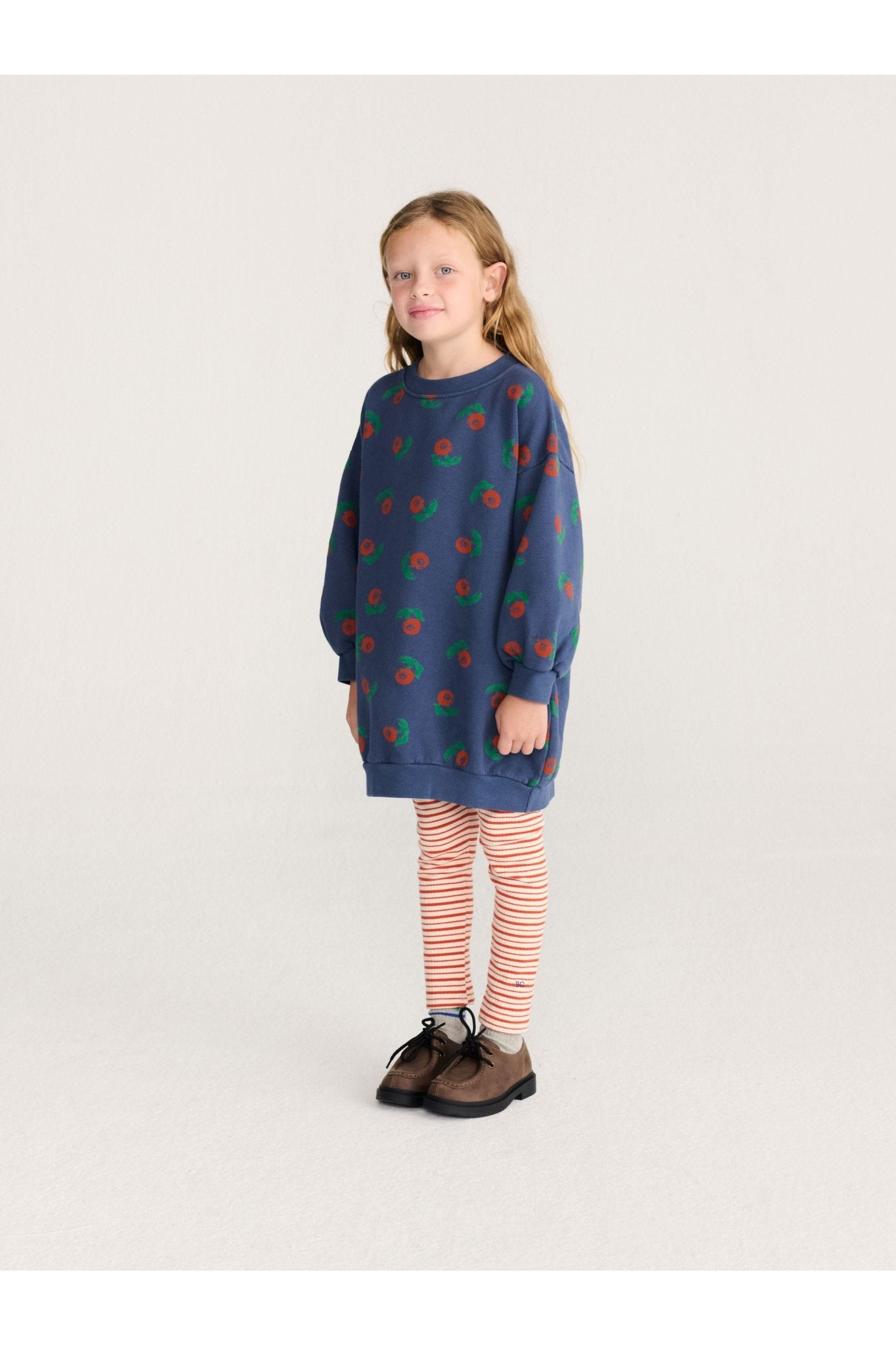 BC red stripes leggings - Offwhite van Bobo Choses | Kids Conceptstore Le Fanfare
