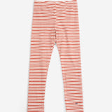BC red stripes leggings - Offwhite van Bobo Choses | Kids Conceptstore Le Fanfare