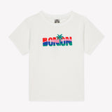 TS tubo palmier - ecru bonton