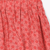 Jupe petale - foulfleur rouge catch up