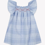 Robe natasha - chambray carreaux