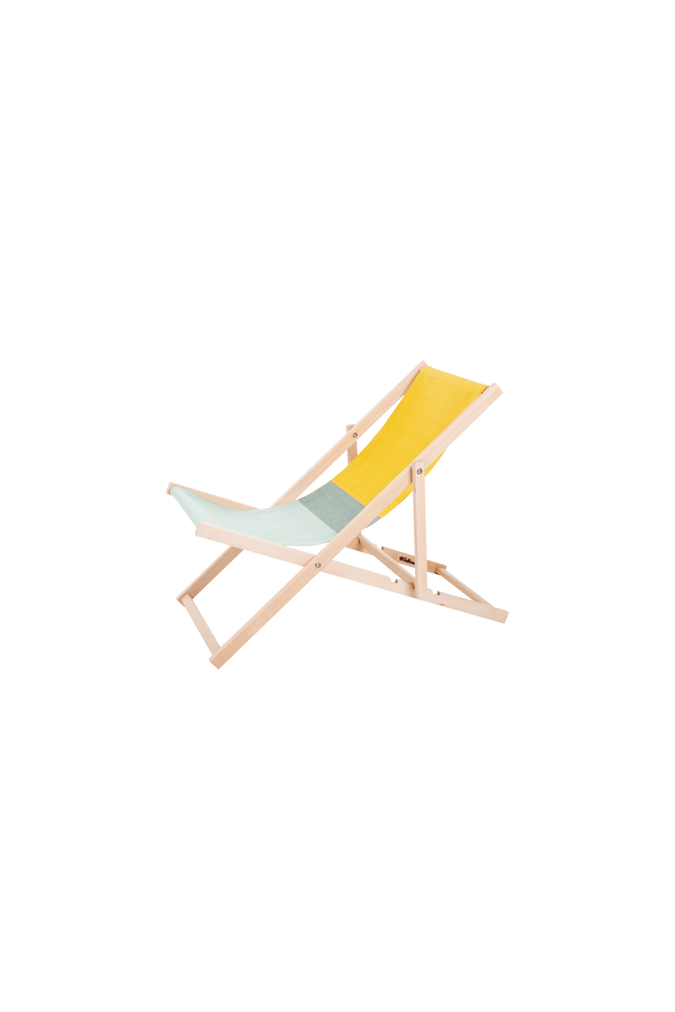 Beach Chair - Yellow/Green van Weltevree | Kids Conceptstore Le Fanfare