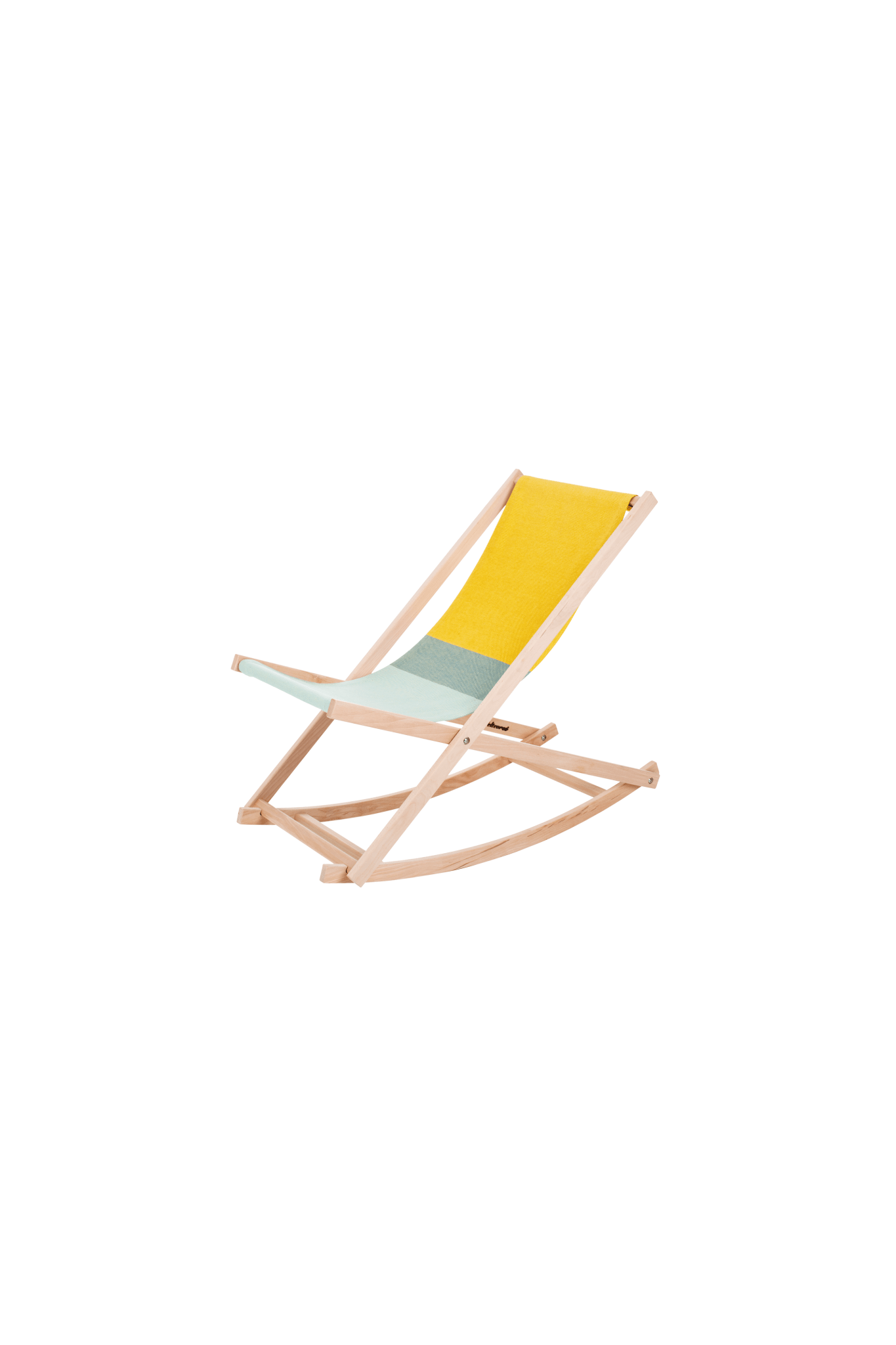 Beach Rocker - Yellow/Green van Weltevree | Kids Conceptstore Le Fanfare