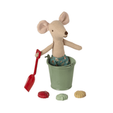 Beach Set - Shovel. Bucket & Shells van Maileg | Kids Conceptstore Le Fanfare