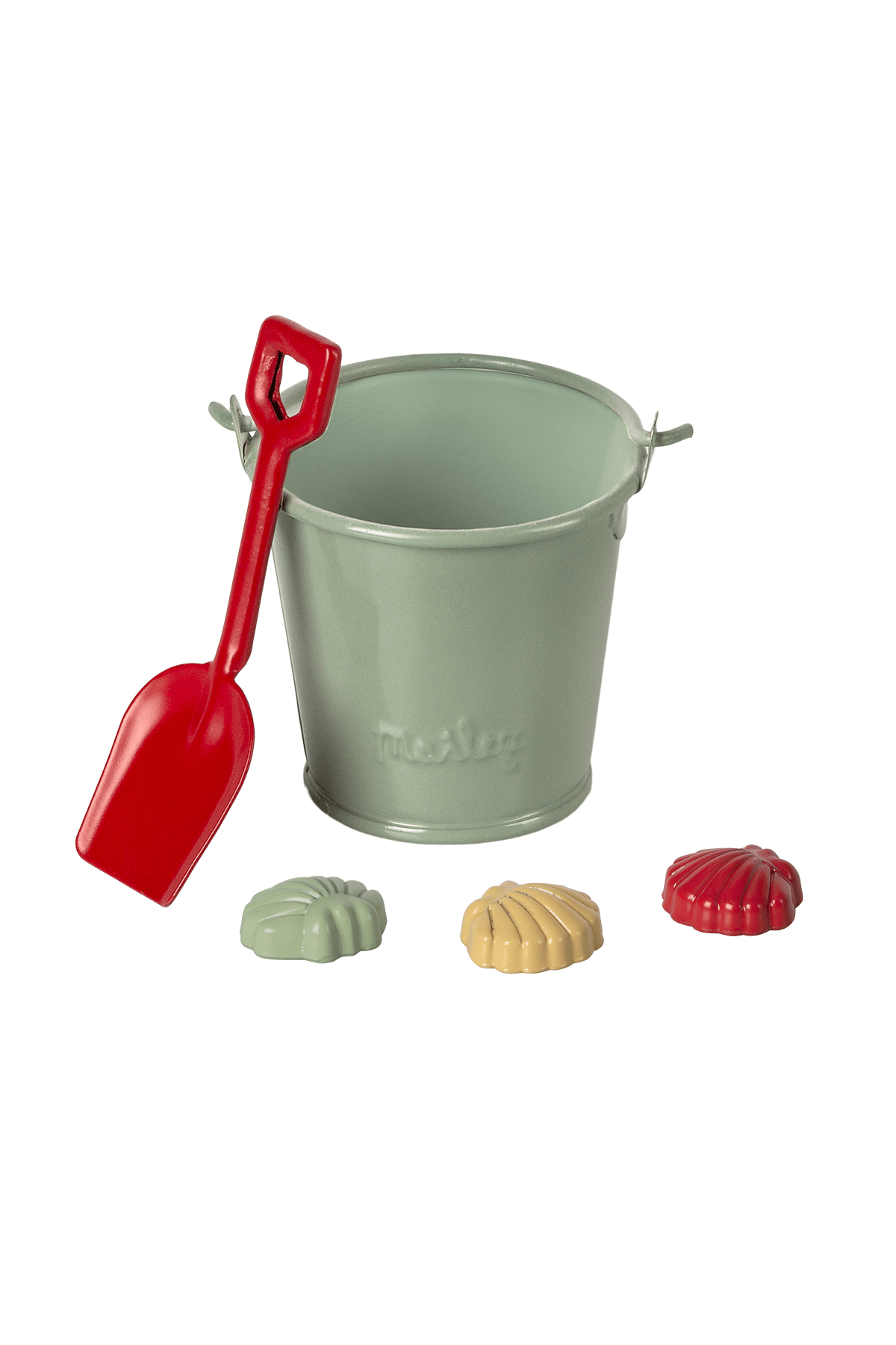 Beach Set - Shovel. Bucket & Shells van Maileg | Kids Conceptstore Le Fanfare