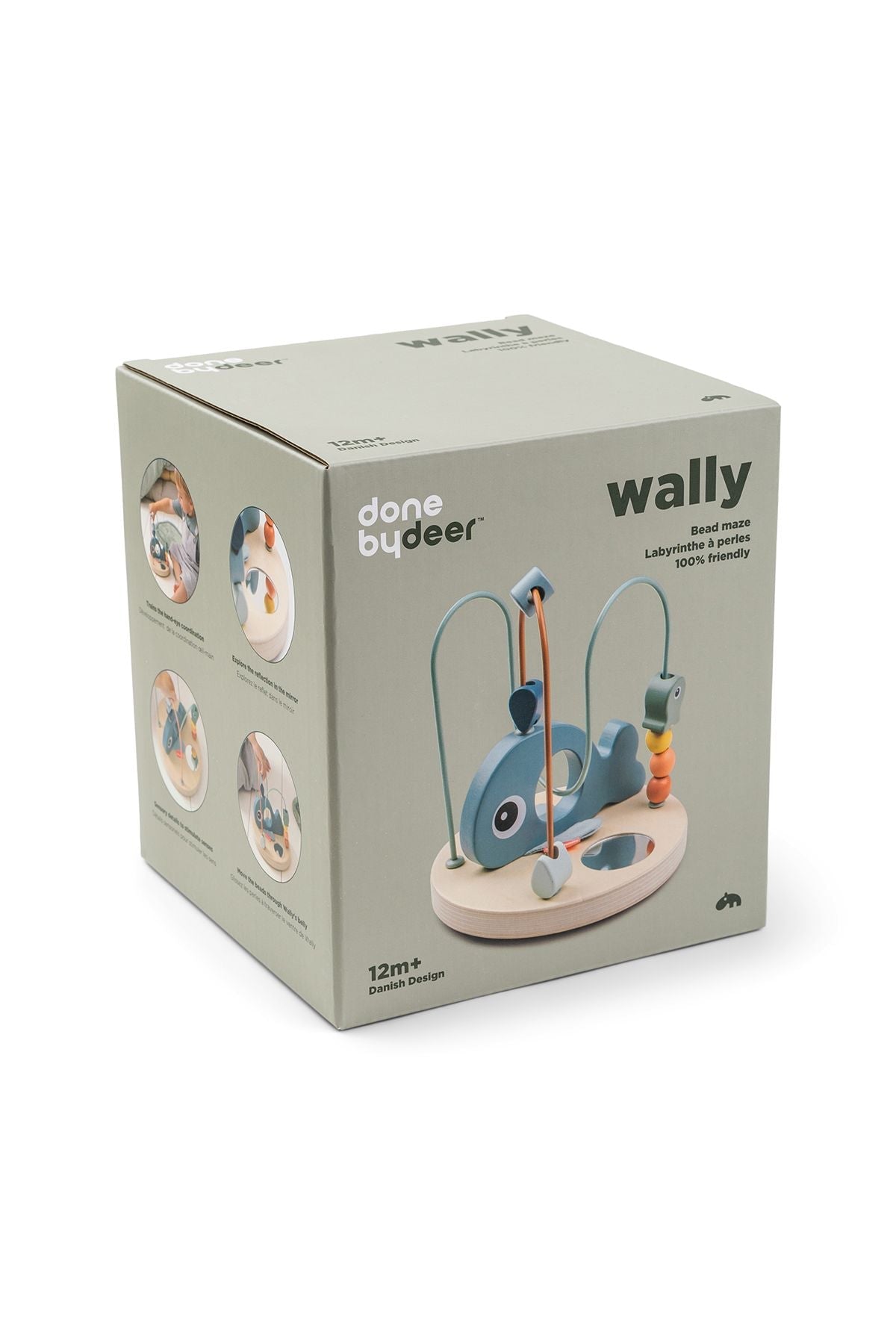 Bead maze | Wally - Blue van Done by Deer | Kids Conceptstore Le Fanfare