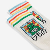 Beast long socks - Offwhite van Bobo Choses | Kids Conceptstore Le Fanfare