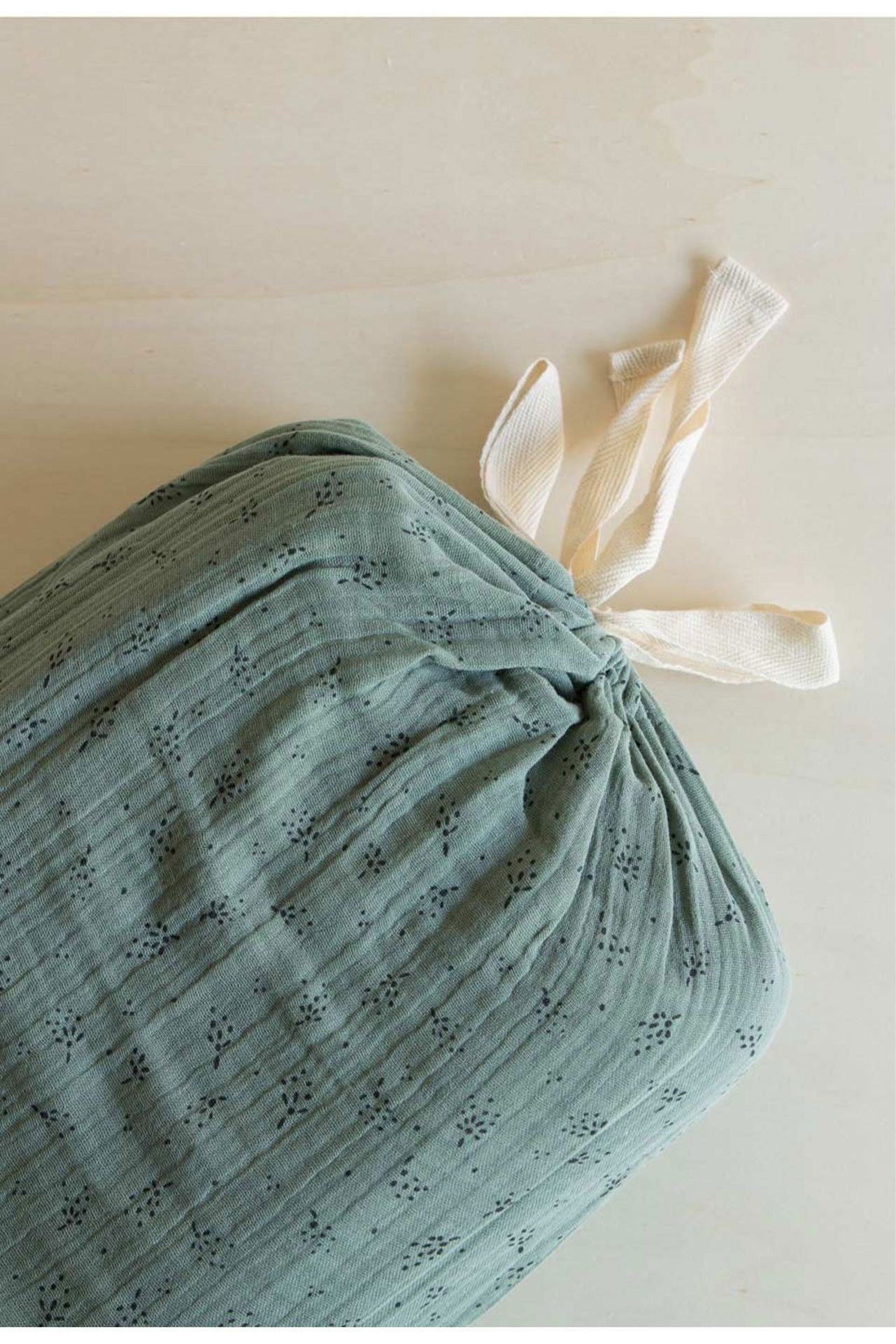 Bed Linen set 1 person Etincelle - Eucalyptus van Gabrielle Paris | Kids Conceptstore Le Fanfare