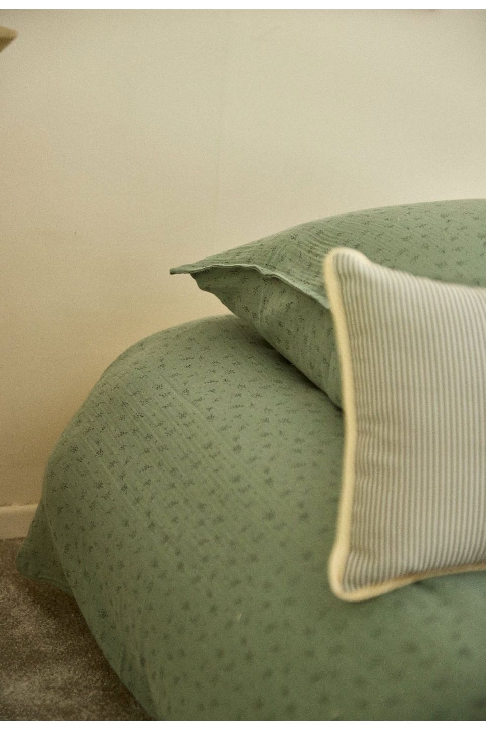 Bed Linen set 1 person Etincelle - Eucalyptus van Gabrielle Paris | Kids Conceptstore Le Fanfare