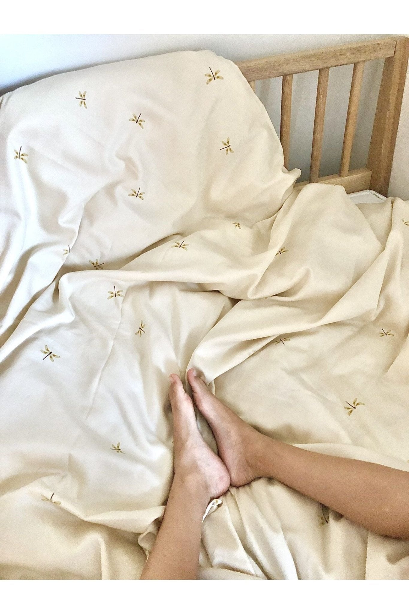 Bedline Vintage Dragon fly German - beige van KAS Kopenhagen | Kids Conceptstore Le Fanfare