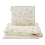 Bedline Vintage flower wreath baby - beige van KAS Kopenhagen | Kids Conceptstore Le Fanfare