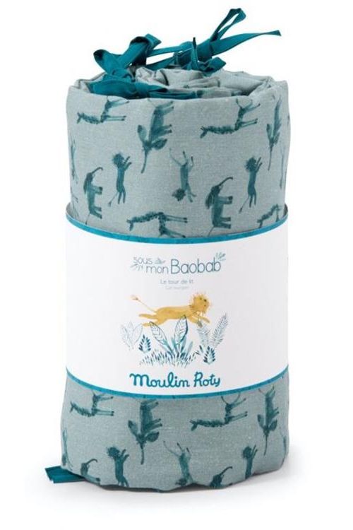 Bedomrander Dieren Blauw van Moulin Roty | Kids Conceptstore Le Fanfare