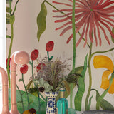 Behang Audrey Mural van Bien Fait | Kids Conceptstore Le Fanfare