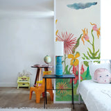 Behang Audrey Mural van Bien Fait | Kids Conceptstore Le Fanfare
