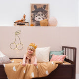 Behang Bloemenzee Mini - Nude van Bibelotte | Kids Conceptstore Le Fanfare