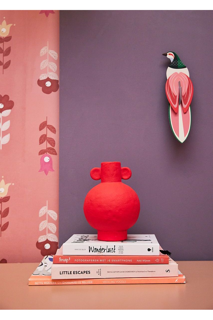 Behang Bohemian - Roze van Bibelotte | Kids Conceptstore Le Fanfare