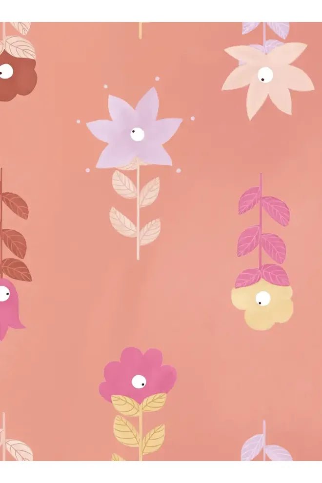 Behang Bohemian - Roze van Bibelotte | Kids Conceptstore Le Fanfare