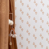 Behang Cappuccino - Roze van Bibelotte | Kids Conceptstore Le Fanfare
