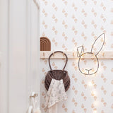 Behang Cappuccino - Roze van Bibelotte | Kids Conceptstore Le Fanfare