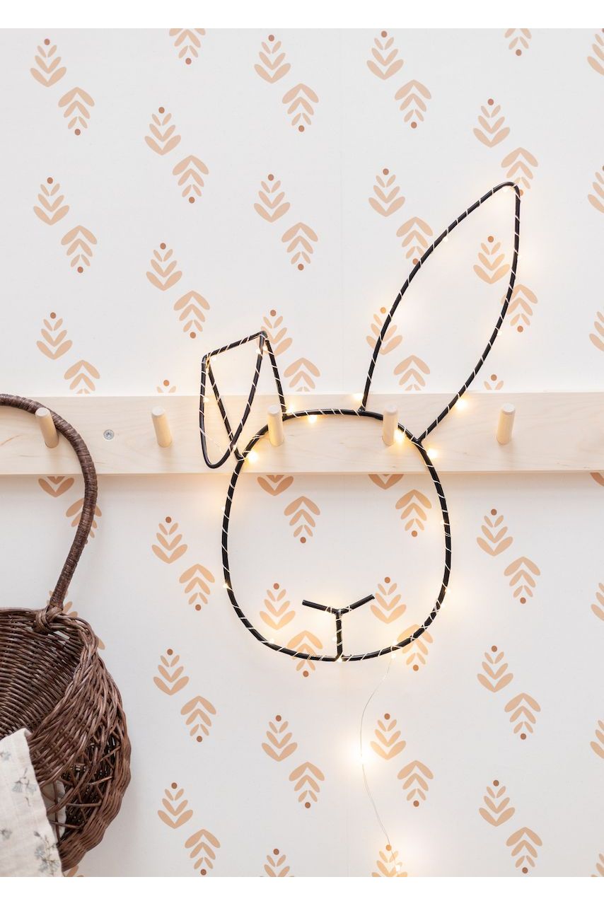Behang Cappuccino - Roze van Bibelotte | Kids Conceptstore Le Fanfare
