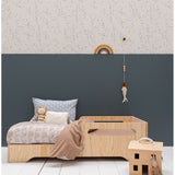 Behang Dottig - Donkerblauw van Bibelotte | Kids Conceptstore Le Fanfare