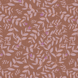 Behang Flora - Choco van Bibelotte | Kids Conceptstore Le Fanfare