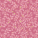 Behang Flora - Fuchsia van Bibelotte | Kids Conceptstore Le Fanfare
