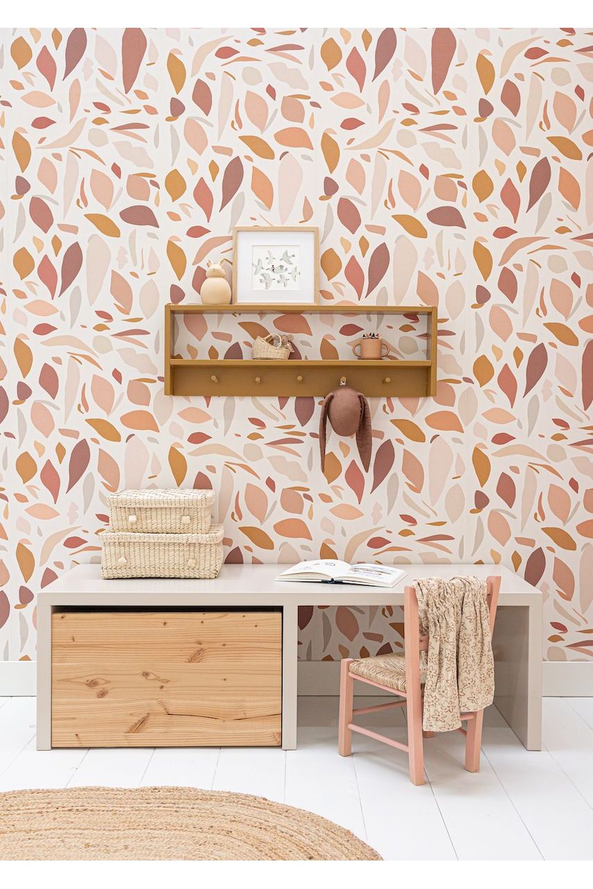 Behang Fruitig - Roze van Bibelotte | Kids Conceptstore Le Fanfare