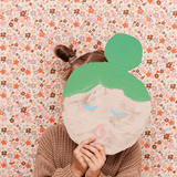 Behang Joy - Roze van Bibelotte | Kids Conceptstore Le Fanfare