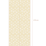 Behang Madelief - Geel van Bibelotte | Kids Conceptstore Le Fanfare