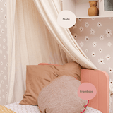 Behang Madelief - Nude van Bibelotte | Kids Conceptstore Le Fanfare