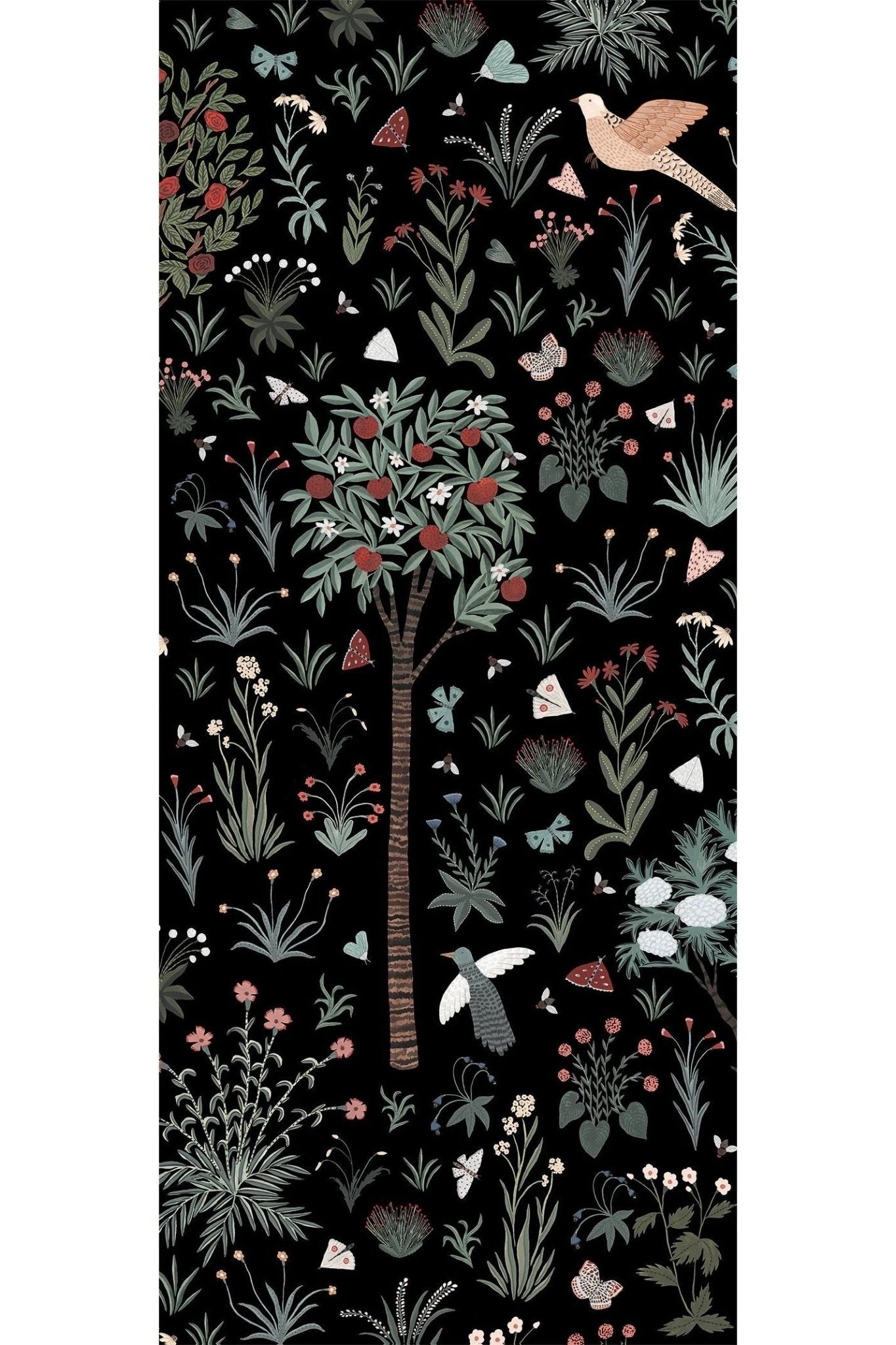 Behang Millefleurs Mural Regular van Bien Fait | Kids Conceptstore Le Fanfare