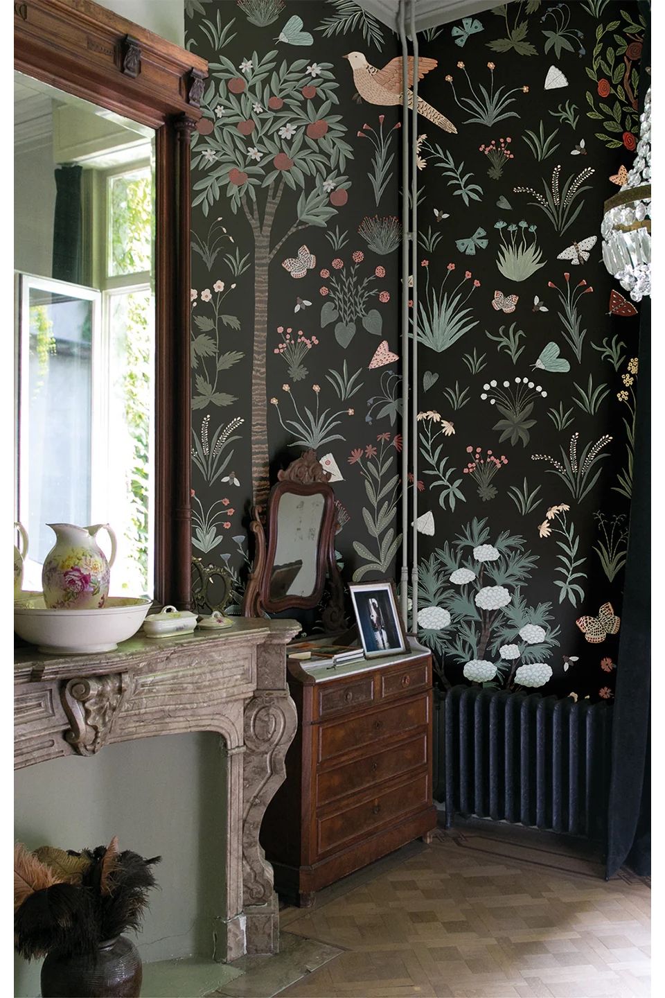 Behang Millefleurs Mural Regular van Bien Fait | Kids Conceptstore Le Fanfare