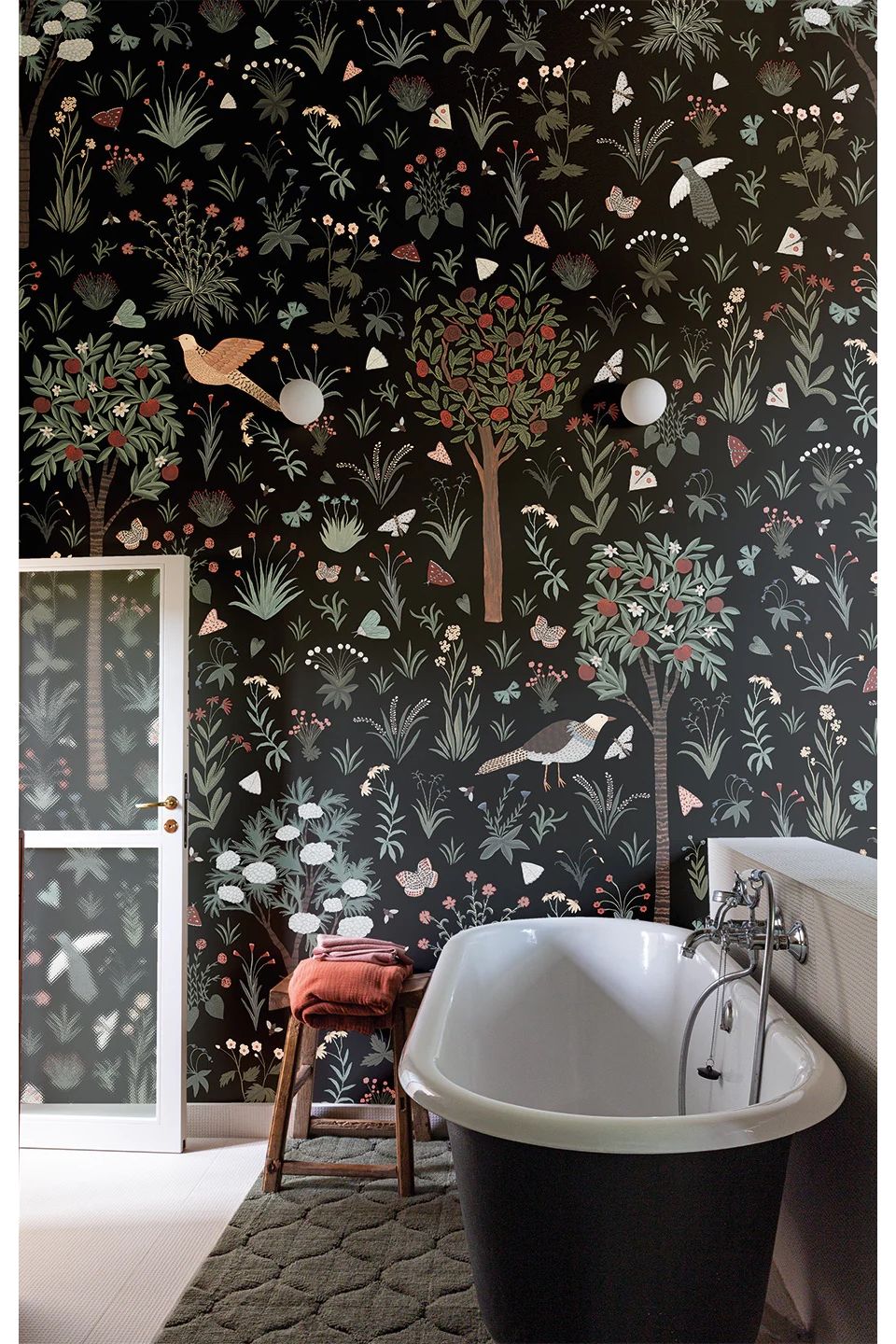 Behang Millefleurs Mural Regular van Bien Fait | Kids Conceptstore Le Fanfare