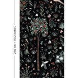 Behang Millefleurs Mural Regular van Bien Fait | Kids Conceptstore Le Fanfare