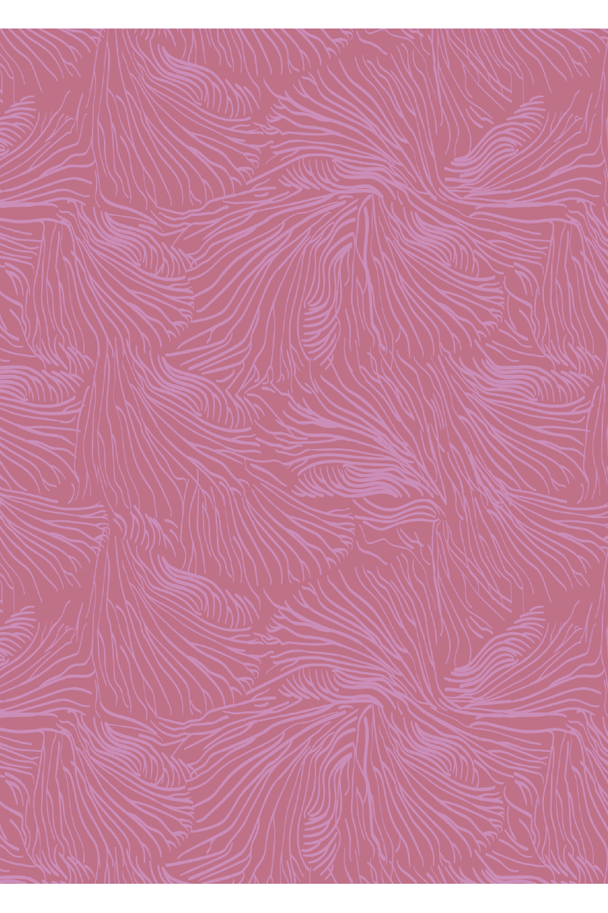 Behang Mush - Fuchsia van Bibelotte | Kids Conceptstore Le Fanfare
