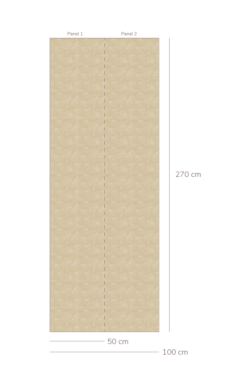 Behang Mush - Honing van Bibelotte | Kids Conceptstore Le Fanfare