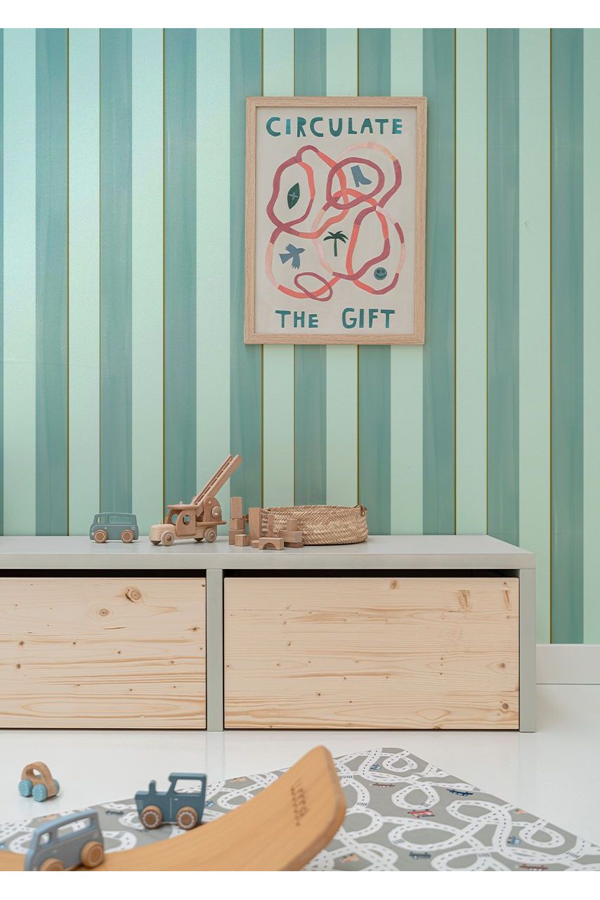 Behang Nola - Oceaan van Bibelotte | Kids Conceptstore Le Fanfare