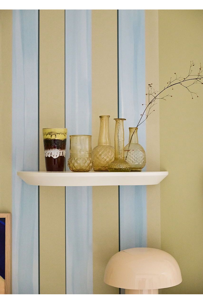 Behang Nola - Pistache van Bibelotte | Kids Conceptstore Le Fanfare