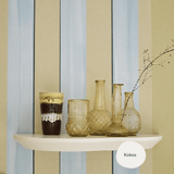 Behang Nola - Pistache van Bibelotte | Kids Conceptstore Le Fanfare