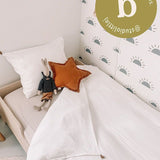 Behang Ochtendgloren - Roze van Bibelotte | Kids Conceptstore Le Fanfare