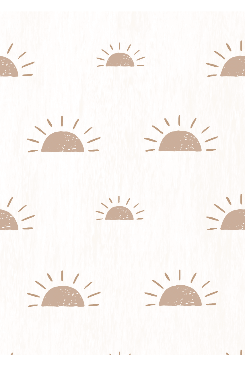 Behang Ochtendgloren - Roze van Bibelotte | Kids Conceptstore Le Fanfare