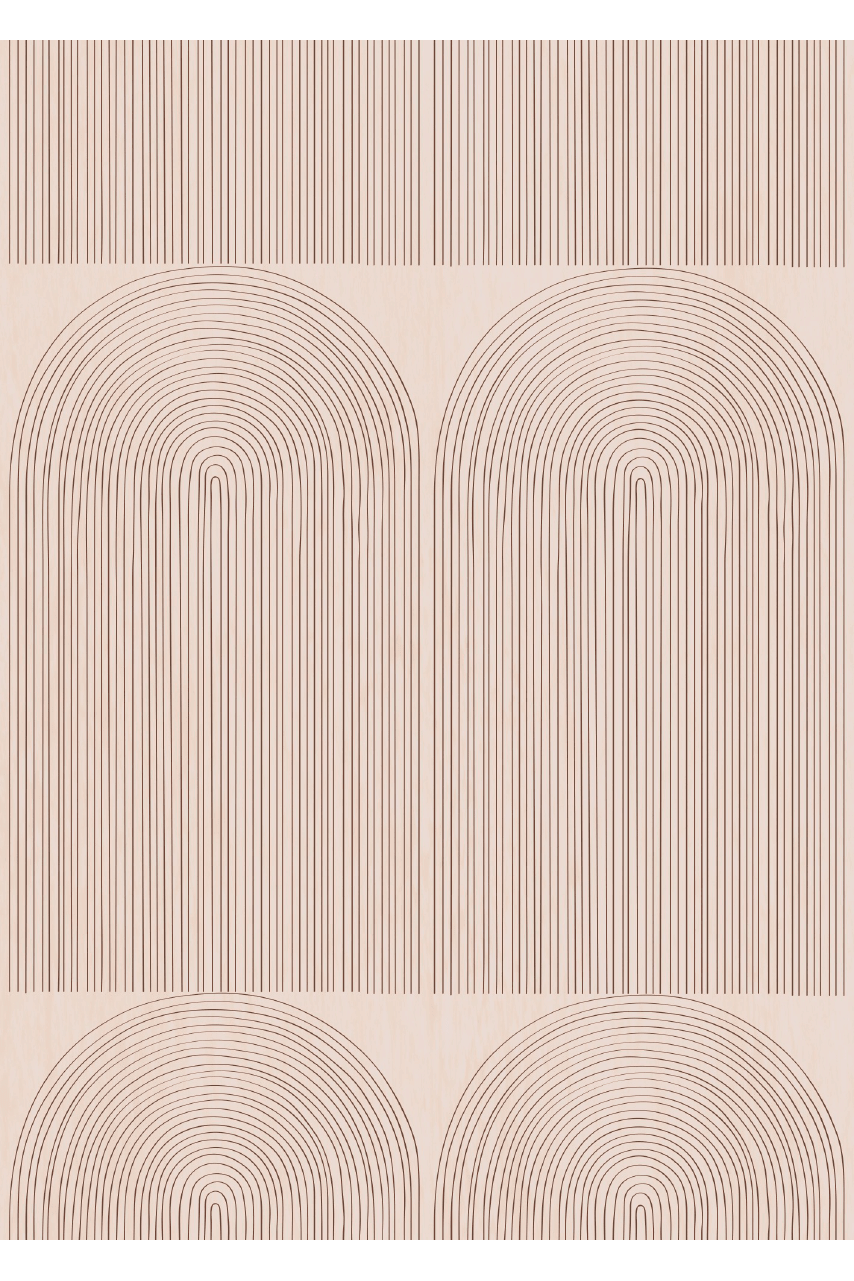 Behang Regenbogen - Terra van Bibelotte | Kids Conceptstore Le Fanfare