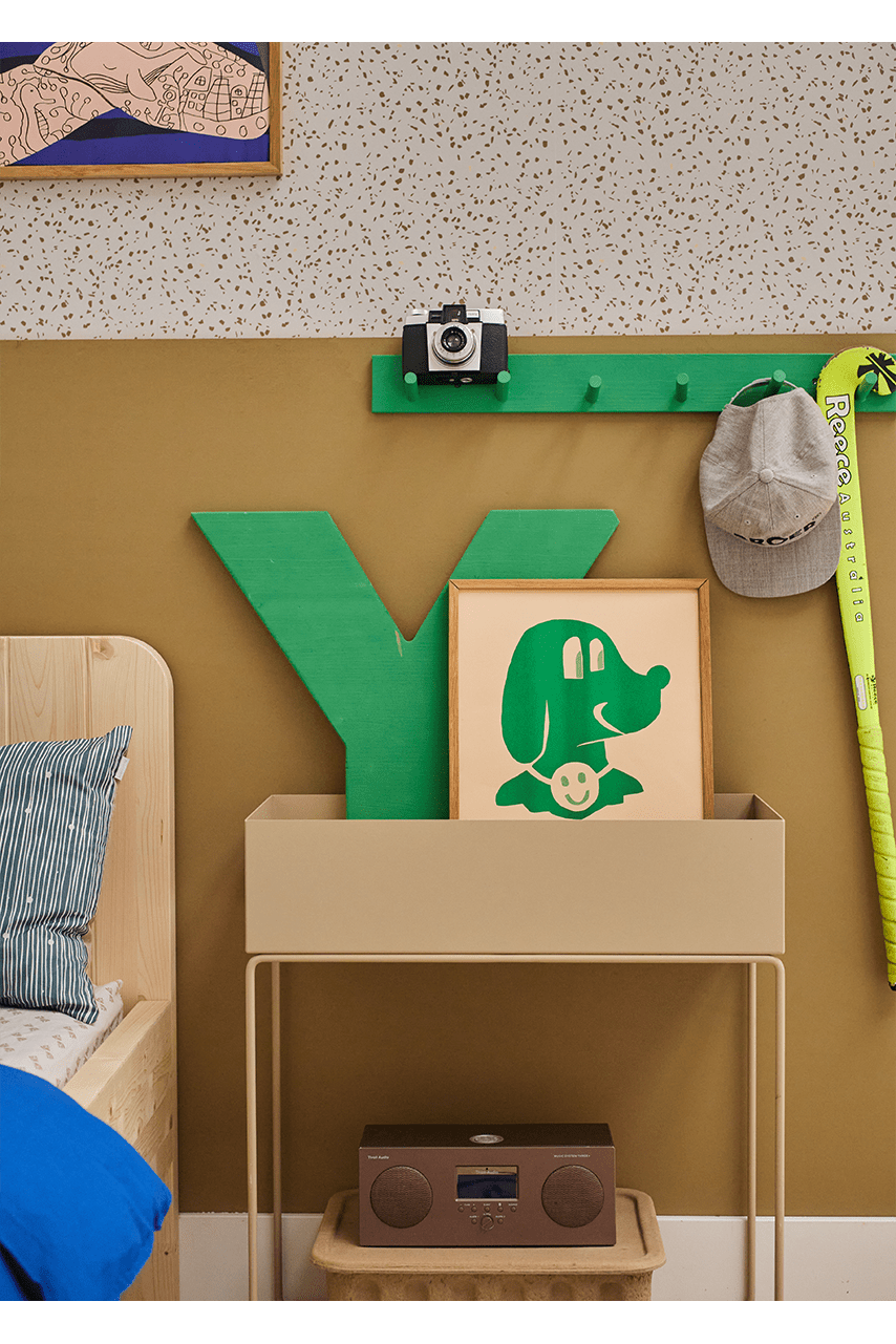 Behang Terrazzo - Olijf van Bibelotte | Kids Conceptstore Le Fanfare